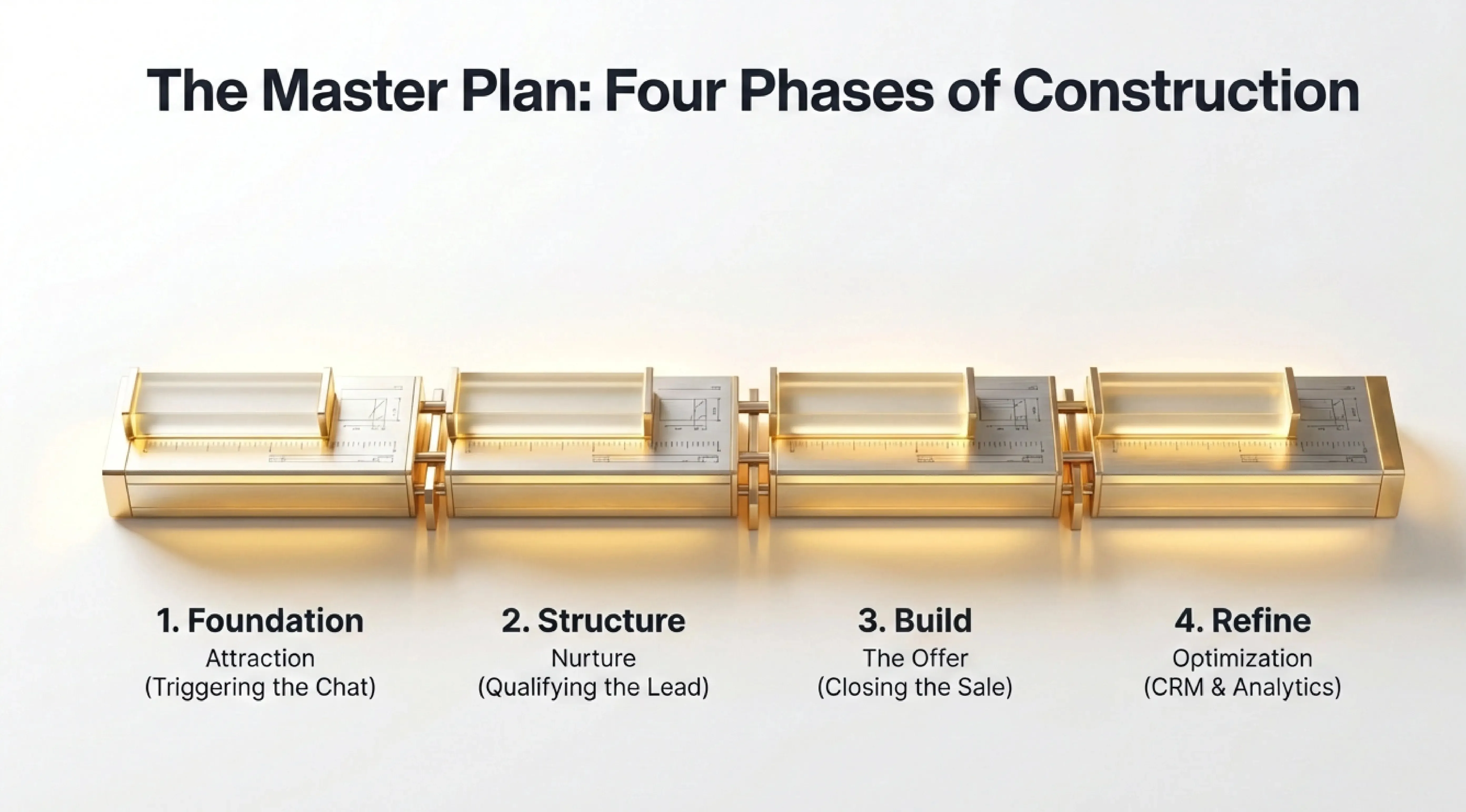 The master plan: four phases of dm sales success